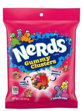 Gummy Clusters Candy - Pink Bag
